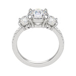 Load image into Gallery viewer, ALAS ROUND CUT MOISSANITE ENGAGEMENT RING