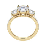 Load image into Gallery viewer, ALAS ROUND CUT MOISSANITE ENGAGEMENT RING