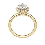 Load image into Gallery viewer, ALTO PEAR CUT MOISSANITE ENGAGEMENT RING