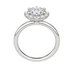 Load image into Gallery viewer, ALTO ROUND CUT MOISSANITE ENGAGEMENT RING