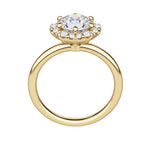 Load image into Gallery viewer, ALTO ROUND CUT MOISSANITE ENGAGEMENT RING