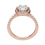 Load image into Gallery viewer, ARIA ROUND CUT MOISSANITE ENGAGEMENT RING