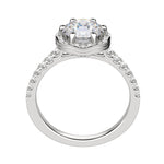 Load image into Gallery viewer, ARIA ROUND CUT MOISSANITE ENGAGEMENT RING