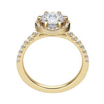 Load image into Gallery viewer, ARIA ROUND CUT MOISSANITE ENGAGEMENT RING