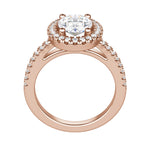 Load image into Gallery viewer, VAIL OVAL CUT MOISSANITE ENGAGEMENT RING