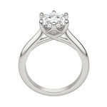 Load image into Gallery viewer, EDIT CLASSIC CUSHION CUT MOISSANITE ENGAGEMENT RING