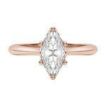 Load image into Gallery viewer, EDIT CLASSIC MARQUISE CUT MOISSANITE ENGAGEMENT RING