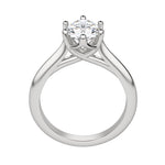 Load image into Gallery viewer, EDIT CLASSIC OVAL CUT MOISSANITE ENGAGEMENT RING