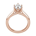 Load image into Gallery viewer, EDIT CLASSIC PEAR CUT MOISSANITE ENGAGEMENT RING