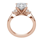Load image into Gallery viewer, CALM CUSHION CUT MOISSANITE ENGAGEMENT RING