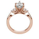 Load image into Gallery viewer, CALM MARQUISE CUT MOISSANITE ENGAGEMENT RING