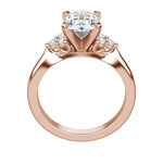 Load image into Gallery viewer, CALM OVAL CUT MOISSANITE ENGAGEMENT RING
