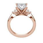 Load image into Gallery viewer, CALM PRINCESS CUT MOISSANITE ENGAGEMENT RING
