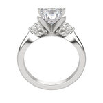 Load image into Gallery viewer, CALM PRINCESS CUT MOISSANITE ENGAGEMENT RING