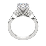 Load image into Gallery viewer, CALM CUSHION CUT MOISSANITE ENGAGEMENT RING