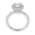 Load image into Gallery viewer, CHER ROUND CUT MOISSANITE ENGAGEMENT RING