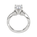 Load image into Gallery viewer, CHIC CLASSIC OVAL CUT MOISSANITE ENGAGEMENT RING