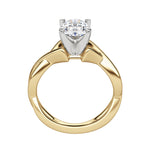 Load image into Gallery viewer, CHIC CLASSIC OVAL CUT MOISSANITE ENGAGEMENT RING