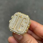 Load image into Gallery viewer, CUSTOM MEN’S ICED OUT VVS MOISSANITE DIAMOND RING