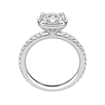 Load image into Gallery viewer, DAHL CUSHION CUT MOISSANITE ENGAGEMENT RING
