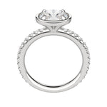Load image into Gallery viewer, DAHL OVAL CUT MOISSANITE ENGAGEMENT RING