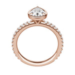 Load image into Gallery viewer, DAHL PEAR CUT MOISSANITE ENGAGEMENT RING