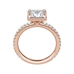 Load image into Gallery viewer, DAHL PRINCESS CUT MOISSANITE ENGAGEMENT RING