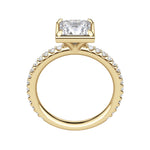 Load image into Gallery viewer, DAHL PRINCESS CUT MOISSANITE ENGAGEMENT RING
