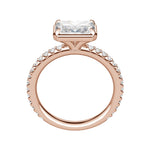 Load image into Gallery viewer, DAHL RADIANT CUT MOISSANITE ENGAGEMENT RING