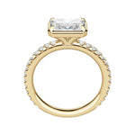 Load image into Gallery viewer, DAHL RADIANT CUT MOISSANITE ENGAGEMENT RING