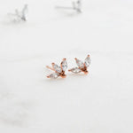 Load image into Gallery viewer, DAINTY MARQUISE CUT MOISSANITE EARRINGS FOR WOMEN