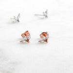 Load image into Gallery viewer, DAINTY MARQUISE CUT MOISSANITE EARRINGS FOR WOMEN