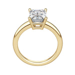 Load image into Gallery viewer, EAVE CLASSIC EMERALD CUT MOISSANITE ENGAGEMENT RING