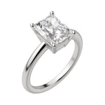Load image into Gallery viewer, EAVE CLASSIC RADIANT CUT MOISSANITE ENGAGEMENT RING