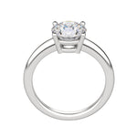 Load image into Gallery viewer, EAVE CLASSIC ROUND CUT MOISSANITE ENGAGEMENT RING