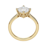 Load image into Gallery viewer, EAVE KITE ASSCHER CUT MOISSANITE ENGAGEMENT RING