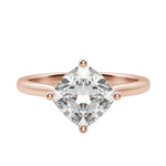 Load image into Gallery viewer, EAVE KITE CUSHION CUT MOISSANITE ENGAGEMENT RING