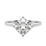 Load image into Gallery viewer, EAVE KITE CUSHION CUT MOISSANITE ENGAGEMENT RING