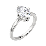 Load image into Gallery viewer, EAVE KITE OVAL CUT MOISSANITE ENGAGEMENT RING