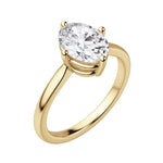 Load image into Gallery viewer, EAVE KITE OVAL CUT MOISSANITE ENGAGEMENT RING