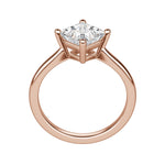 Load image into Gallery viewer, EAVE KITE PRINCESS CUT MOISSANITE ENGAGEMENT RING