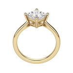 Load image into Gallery viewer, EAVE KITE PRINCESS CUT MOISSANITE ENGAGEMENT RING