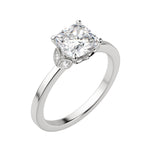 Load image into Gallery viewer, EDEN CUSHION CUT MOISSANITE ENGAGEMENT RING