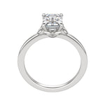 Load image into Gallery viewer, EDEN EMERALD CUT MOISSANITE ENGAGEMENT RING