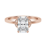 Load image into Gallery viewer, EDEN RADIANT CUT MOISSANITE ENGAGEMENT RING