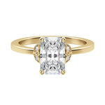 Load image into Gallery viewer, EDEN RADIANT CUT MOISSANITE ENGAGEMENT RING