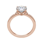 Load image into Gallery viewer, EDEN ROUND CUT MOISSANITE ENGAGEMENT RING