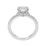Load image into Gallery viewer, EDEN ROUND CUT MOISSANITE ENGAGEMENT RING