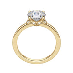 Load image into Gallery viewer, EDEN ROUND CUT MOISSANITE ENGAGEMENT RING