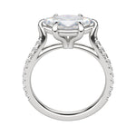 Load image into Gallery viewer, EDGY ACCENTED MARQUISE CUT MOISSANITE ENGAGEMENT RING